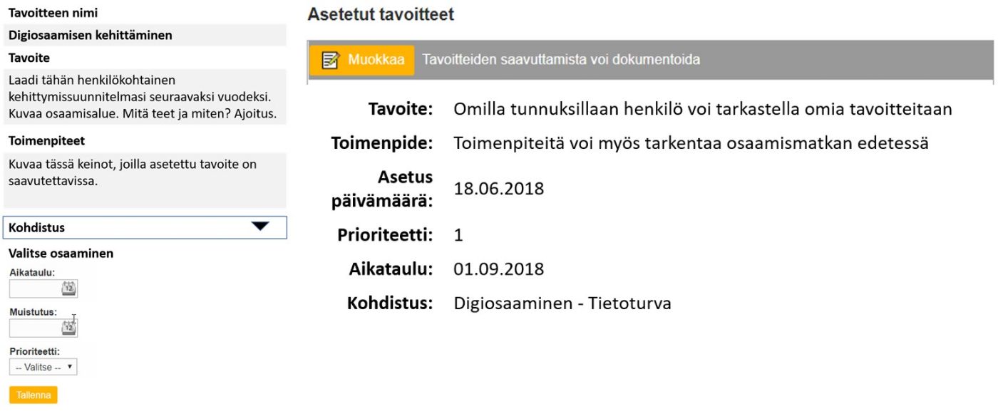 OSKARI auttaa tavoitteiden saavuttamisessa. 